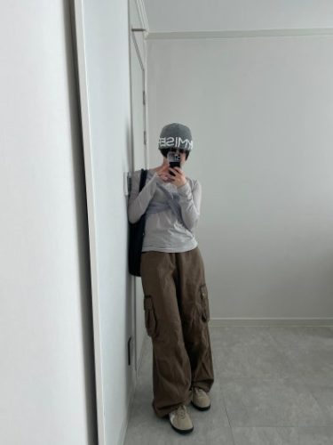 오니츠카 타이거 토쿠텐 베이지 photo review