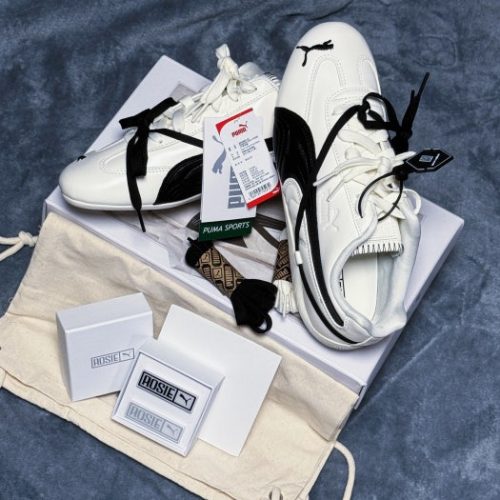 푸마 x 로제 스피드캣 Prm 블랙 웜 화이트 photo review