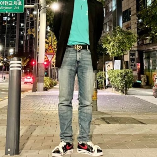 【G-Dragon】나이키 x 피스마이너스원 에어포스 1 로우 파라노이즈 photo review
