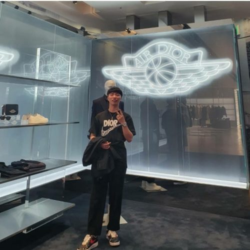 【G-Dragon】나이키 x 피스마이너스원 에어포스 1 로우 파라노이즈 photo review