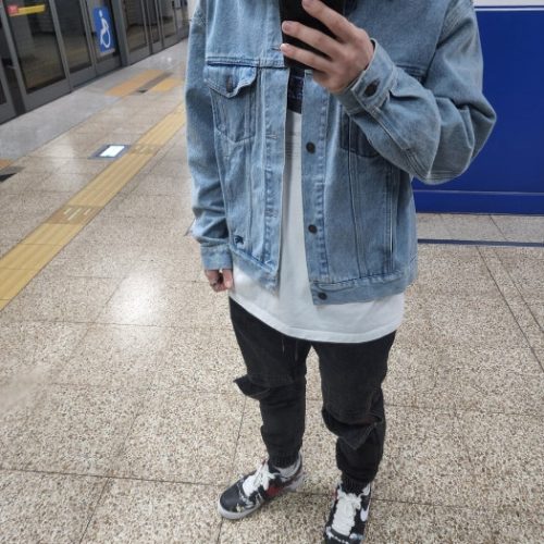 【G-Dragon】나이키 x 피스마이너스원 에어포스 1 로우 파라노이즈 photo review