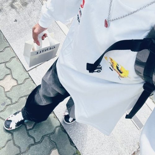【G-Dragon】나이키 x 피스마이너스원 에어포스 1 로우 파라노이즈 photo review