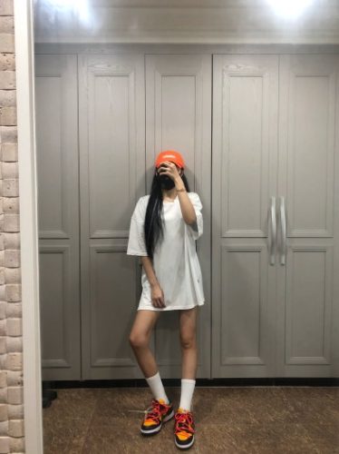 나이키 x 오프화이트 덩크 로우 photo review