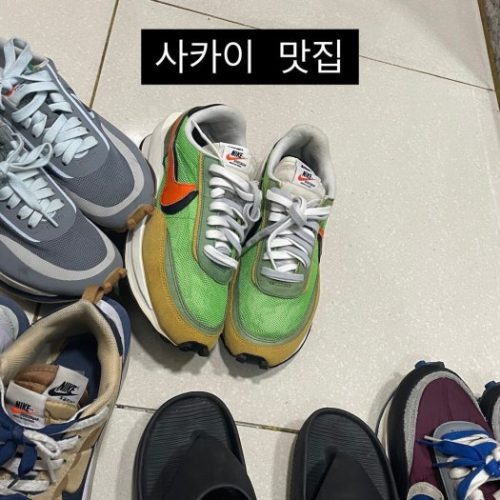 나이키 x 사카이 베이퍼와플 photo review