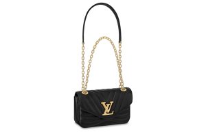 루이비통 뉴 웨이브 체인백 Pm 블랙 L21*W9*H12cm