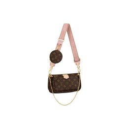 루이비통 멀티 포쉐트 악세수아 모노그램 라이트 핑크 L24*W4*H13.5cm
