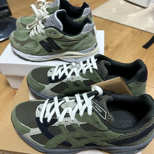 뉴발란스 990v4 메이드 인 USA 마카다미아 넛 photo review