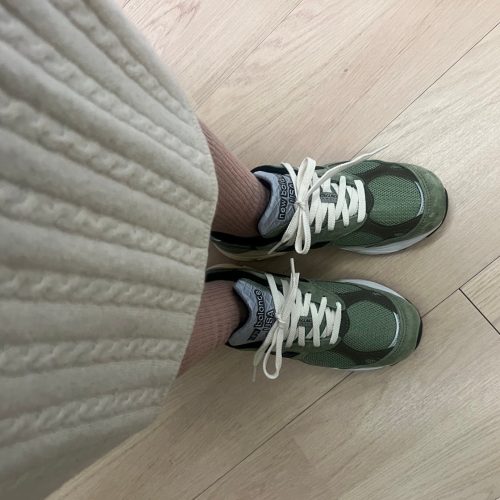 뉴발란스 990v4 메이드 인 USA 마카다미아 넛 photo review