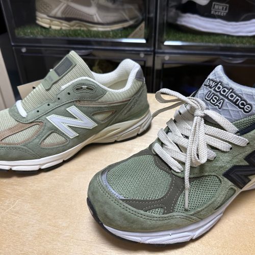 뉴발란스 990v4 메이드 인 USA 마카다미아 넛 photo review