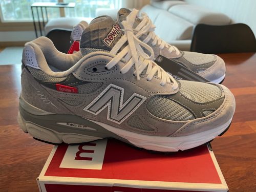 뉴발란스 990v3 메이드 인 Usa 그레이 photo review