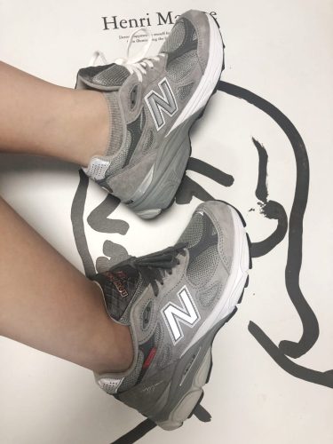 뉴발란스 990v3 메이드 인 Usa 그레이 photo review