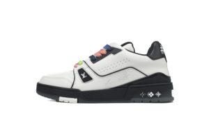 루이비통 트레이너 화이트 블랙 (Louis Vuitton Trainer White Black) 1A9ADA