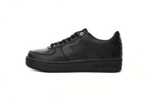 BATHING APE 로우 탑 1J30 -191- 013 A Bathing Ape 베이프 로우 블랙