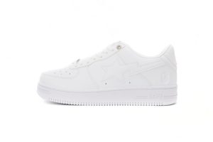 BATHING APE 로우 상의 1H70-191-006 A Bathing Ape 베이프 스테이 로우 화이트