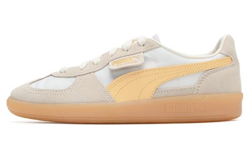 푸마 팔레르모 오그 내마모성 로우탑 스케이트보드 신발 남녀공용 옐로우 399341-03