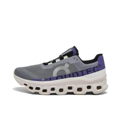 온 러닝 클라우드몬스터 컴포트 러닝화 내마모성 러닝화 Mist/Blueberry