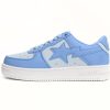 BATHING APE Low Top OZXSHM-191-006K A Bathing Ape 베이프 스테 로우 올 스카이 블루