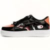 BATHING APE 로우 탑 1H30-191-005 A Bathing Ape 베이프 스테 로우 오렌지 샤크