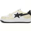 BATHING APE 로우 탑 1I80 191 009 A Bathing Ape 베이프 로우 화이트 스네이크 스킨 패턴