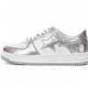 BATHING APE 로우 탑 1H73 191 921 A Bathing Ape 베이프 로우 실버