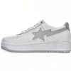 BATHING APE 로우 상의 1H73-191-921 A Bathing Ape 베이프 스테이 로우 화이트 그레이