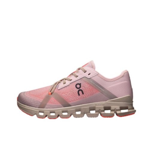 온 러닝 클라우드 X4 컴포트웨어  내마모성 로우탑 트레이닝화 Mauve/Salmon